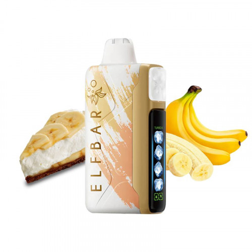 Электронная сигарета Elf Bar Ice King 30000 - Банановый пирог(Banana Cake)