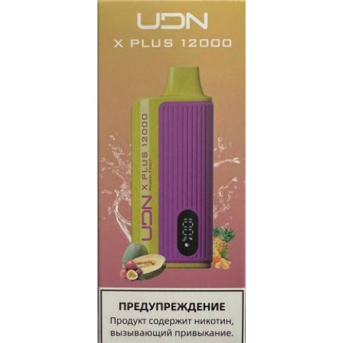 Электронная сигарета UDN X Plus 12000 Фруктовый Микс