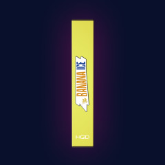 HQD STARK Banana Ice  (HQD Старк Банан)